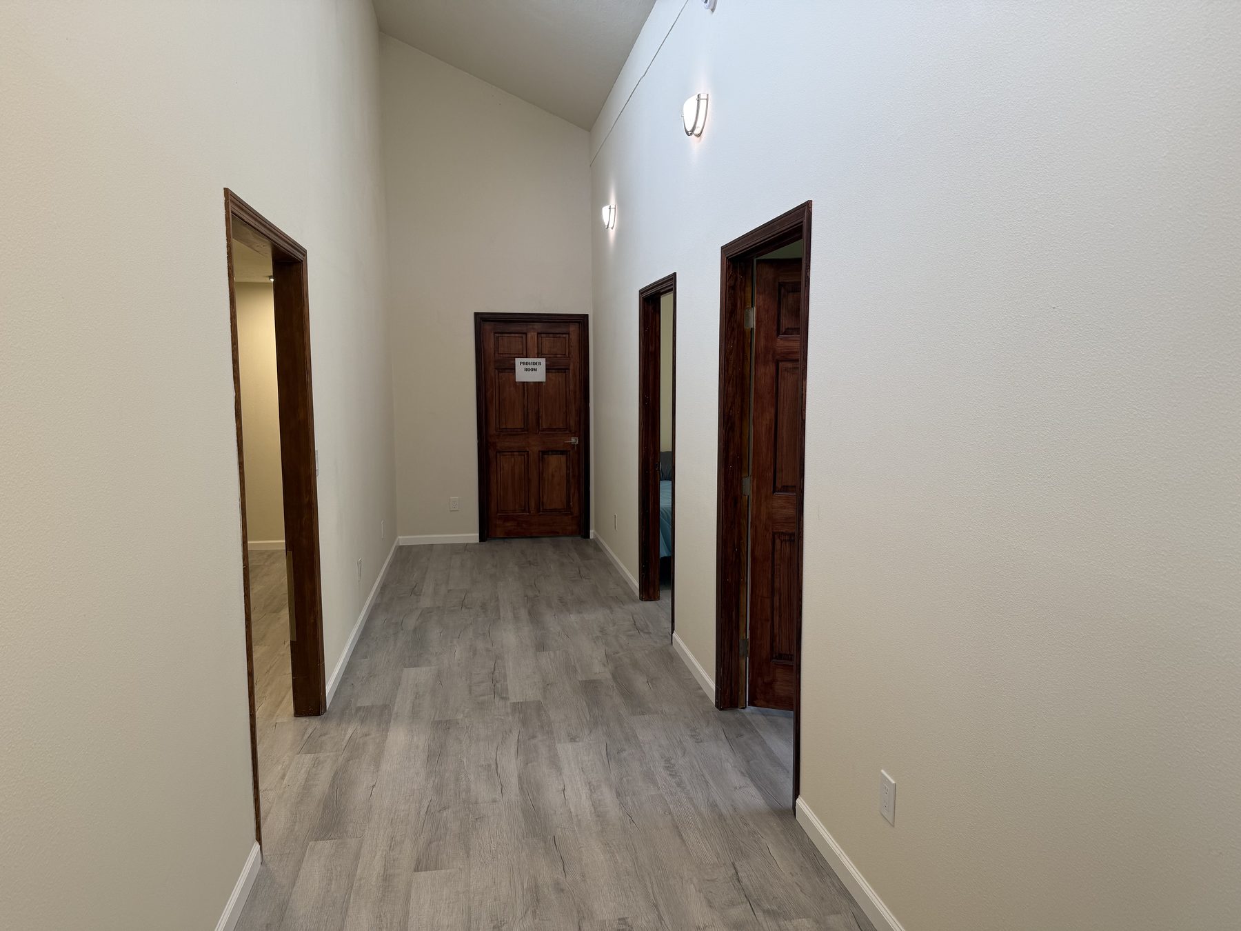 Central hallway